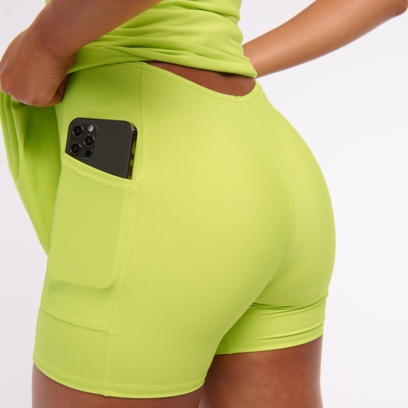 Abercrombie & Fitch Lime Green Mini Tennis Dress - Picture 4 of 4